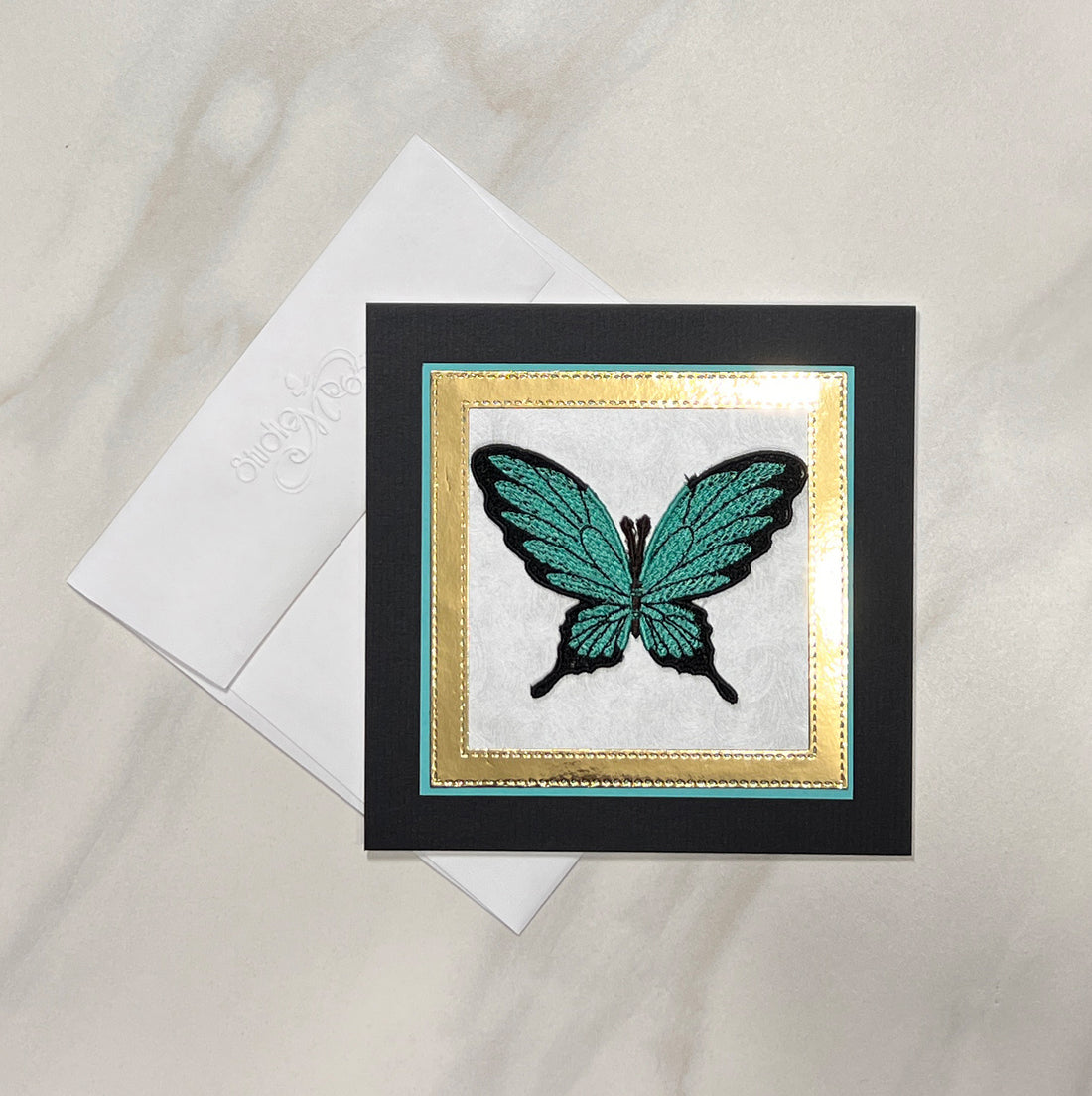 Elegant Green Butterfly