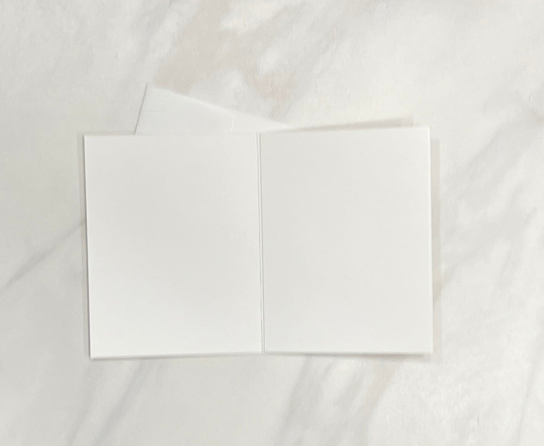 A2 Pink & Silver Rose/Pearl Note