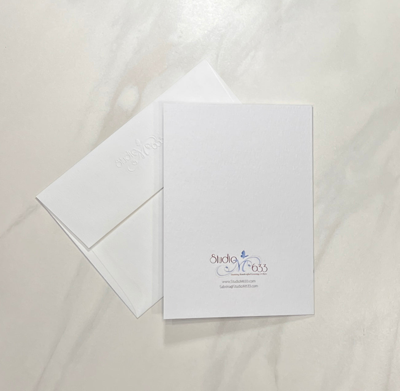 A7 "Z" Folded Note Card