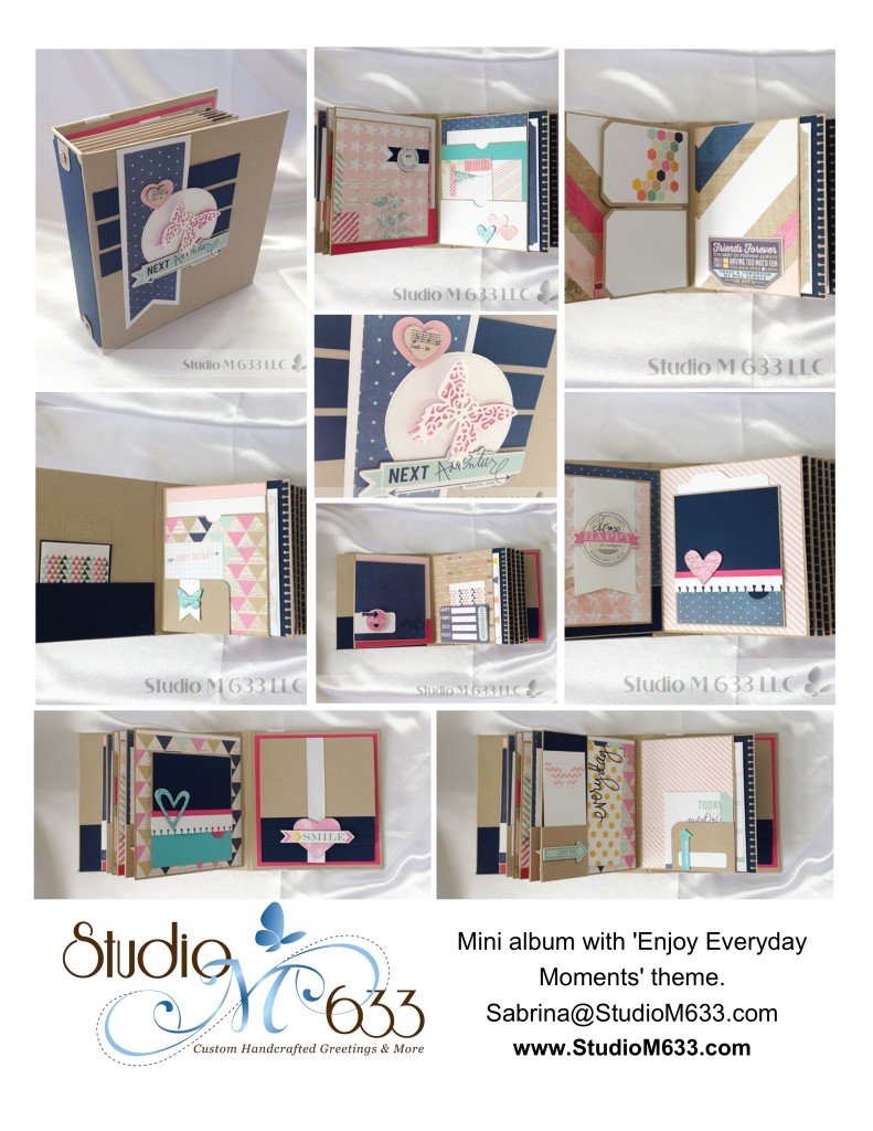 Enjoy Everyday Moments Mini Album--StudioM633.com